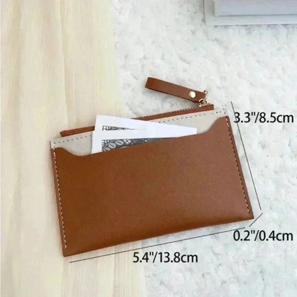 ⚠️Clearance🤎New Cardholder Two Tone Brown Wallet - Picture 3 of 4